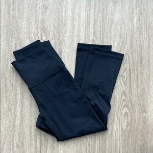 Lululemon Wunder Under Cropped Leggings in Black